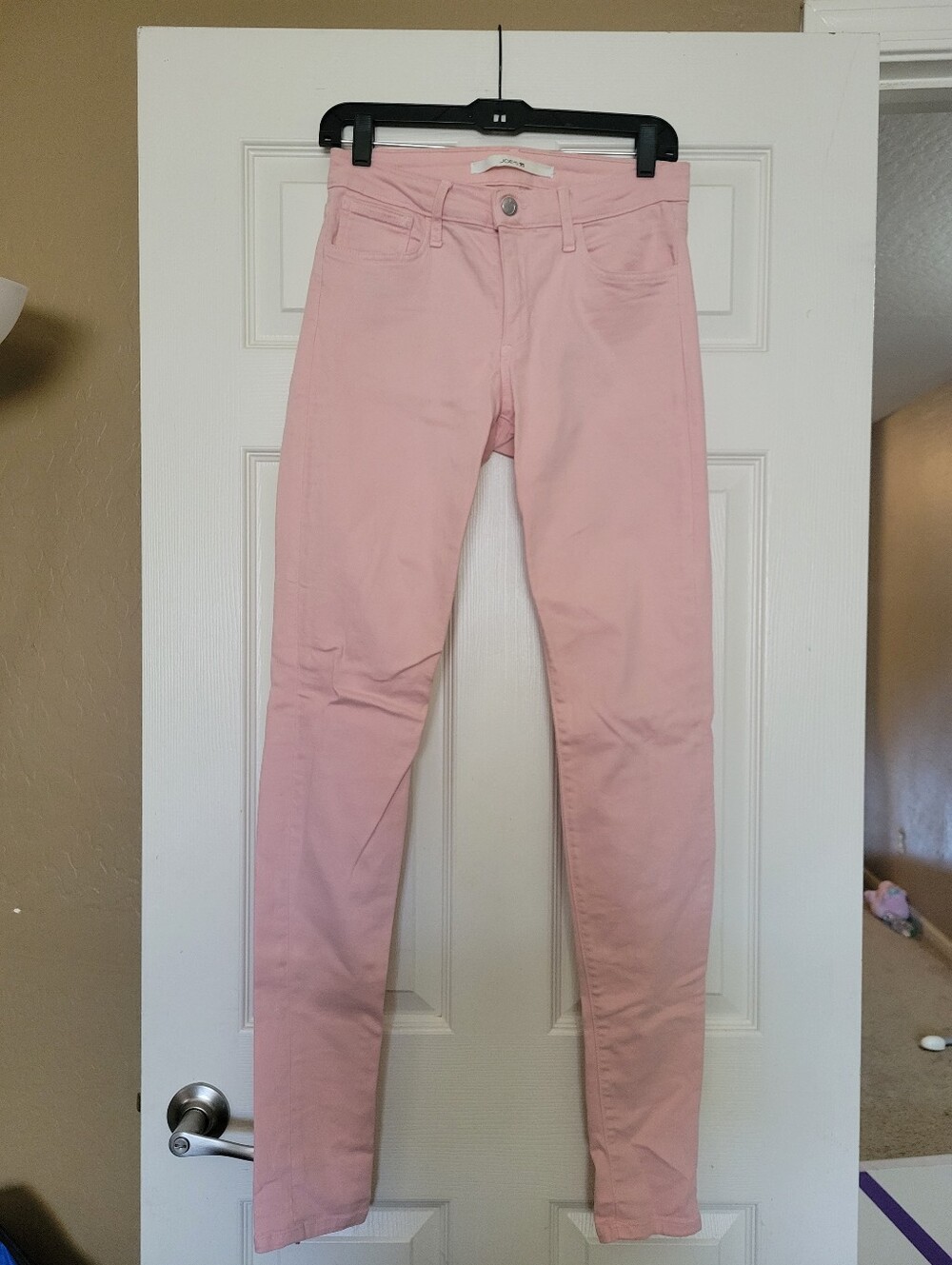Joe's Jeans Light Pink Skinny Jeans